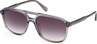 GANT GA00032 52P Mens Sunglasses Grey Size 57