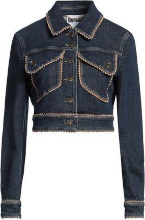 Moschino COATS & JACKETS - Denim outerwear on YOOX.COM