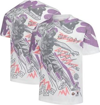 Mitchell & Ness Mens Mitchell & Ness Vince Carter White 2000 NBA All-Star Game Showstopper T-Shirt at Nordstrom, Size Xxx-Large