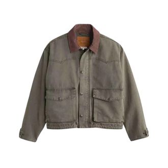 Levi's Hombre, Chaquetas, Verde, Talla: L
