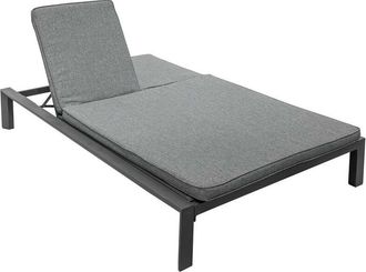 Hesperide Hesperide - Cama Doble De Piscina &Eacute;vasion Antracita & Grafito - 2 Plazas - Hesp&eacute;ride