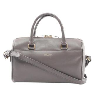 Saint Laurent Pre-owned Handbags, female, Gray, Size: ONE SIZE Pre-owned Vintage Handbag