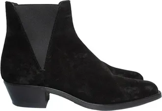Saint Laurent Mens Suede Paris Dakota Suede Chelsea Boot (Authentic Pre- Loved)