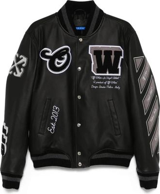 Off-white Bomberjack - Heren - Bomber jackets - Zwart - L - Jassen