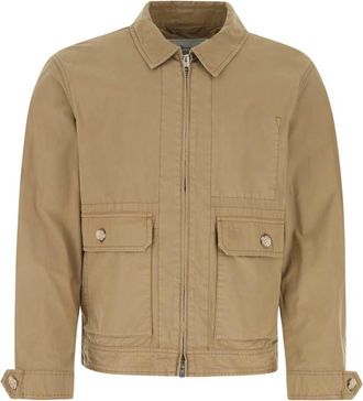 Woolrich Beige Regular Fit Jacket