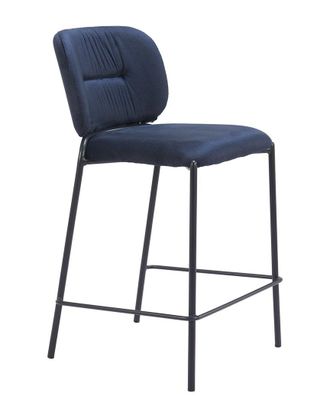 Zuo Set Of 2 Plat Counter Stools