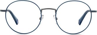 Polaroid round-frame glasses - Blue