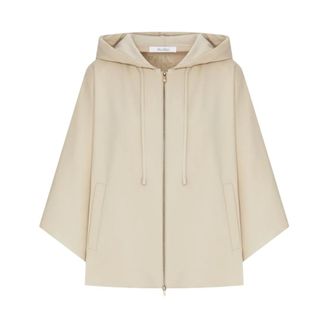 Max Mara Dames, Jassen, Beige, Maat: S