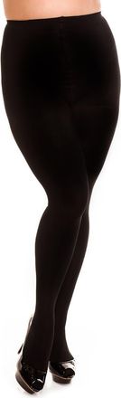 Glamory Sweater Tights in Black at Nordstrom, Size 3X-Large