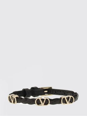 Valentino Garavani VLogo Signature Woven Calfskin Leather Bracelet