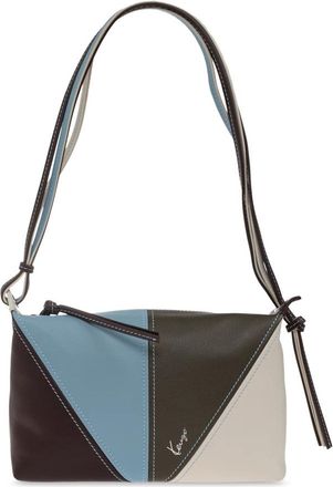 Kenzo Leren tas met logo - Dames - Schoudertassen - Veelkleurig - ONE Size - Leer - Tassen