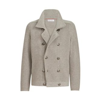 Brunello Cucinelli Hombre, Jerseys, Gris, Talla: M