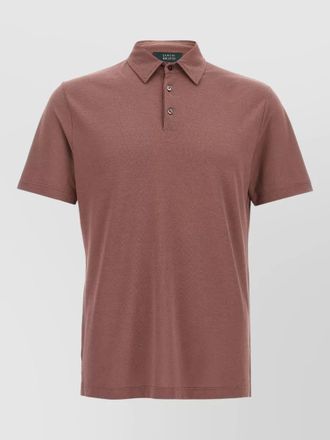 Zanone cotton polo shirt