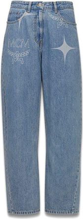 MCM Constellation Denim Jeans in Light Denim at Nordstrom, Size 42