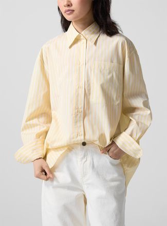 SOEUR Womens Carlotta loose striped shirt