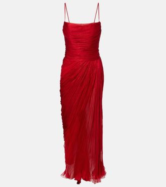 Maria Lucia Hohan Abito lungo Rio in mussola di seta