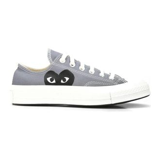 Comme Des Garçons Schoenen, Heren, Grijs, 41 EU, Chuck 70 Low Top Sneakers