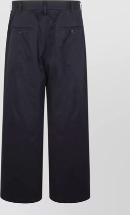 Comme Des Gar&ccedil;ons tailored trousers wide leg belt loops