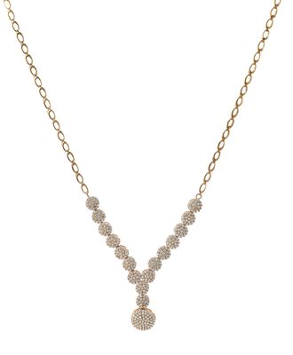 Orphelia WoMens 925 Sterling Silver Necklace - Rose ZK-7000 - One Size