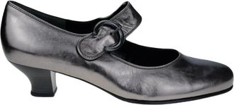 Gabor Pump - Dames - Pumps - Grijs - 38 1/2 EU - Leer - Schoenen