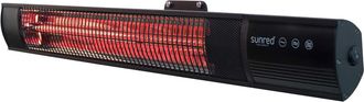 Sunred Calefactor De Pared Royal Diamond Dark 2500 W Rosa Oro Negro Sunred