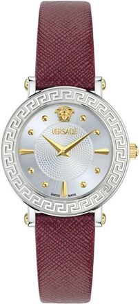Versace Greca Sphere Quartz Silver Dial Ladies Watch VE9C00124