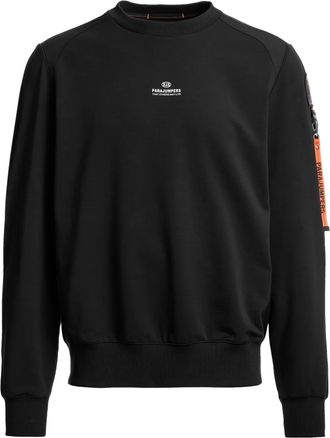 Parajumpers Felpa con applicazione - Nero