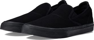 Emerica Wino G6 Slip-On Mens Skate Shoes Black 2 : 6.5 D - Medium, Suede/Canvas