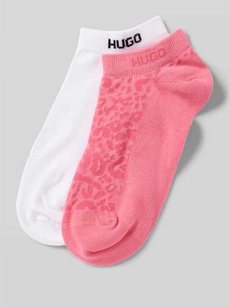 HUGO BOSS Sneaker-Socken aus Baumwoll-Mix im 2er-Pack Modell LEO in Pink, Gr&ouml;&szlig;e 35-38