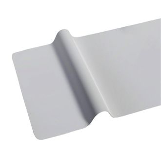 OEM Mantel De Escritorio De Cuero De Color Liso Para Oficina - Gris Claro C