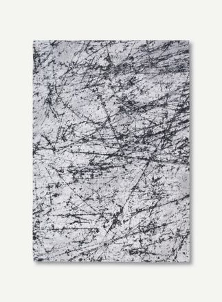 Louis De Poortere Dise&ntilde;o Estelar - Alfombra Contempor&aacute;nea De Mad Men - Hecha En B&eacute;lgica - Acabado A Mano - Antideslizante Natural - 85% Algod&oacute;n - 15% Poli&eacute;ster - Blanco