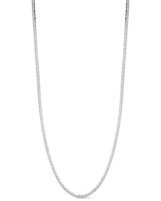 Yield of Men Yield Of Men Silver 4Mm Mariner Link Chain Necklace