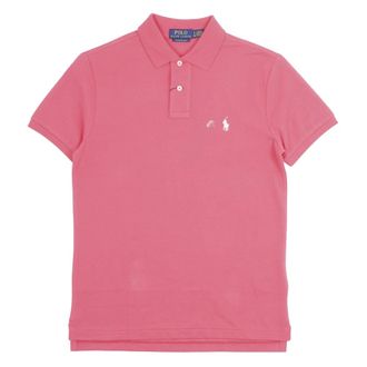 Polo Ralph Lauren Polo Shirts, male, Pink, Size: S Iconic Mesh Polo Shirt