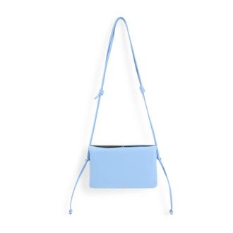 Celine Celine, Tassen, Dames, Blauw, ONE Size, Leer, Trio Schoudertas