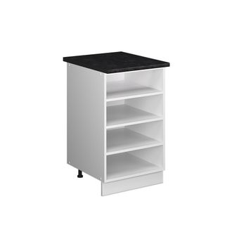 Vicco Estante De Cocina Fame-line, Blanco, 50 Cm, Et Antracita, Vicco