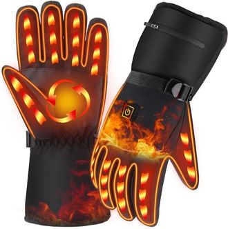 OEM Guantes Calefactables, Guantes De Invierno Para Hombres Y Mujeres, Guantes El&eacute;ctricos Para Clima Fr&iacute;o, Control De Temperatura De 3 Niveles, Calentador
