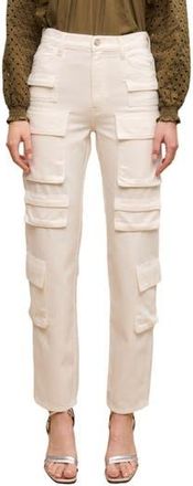 Maje Pocketo Cargo Pants in White at Nordstrom Rack, Size 1 (Fits Like 2-4 Us) / 36 Eu