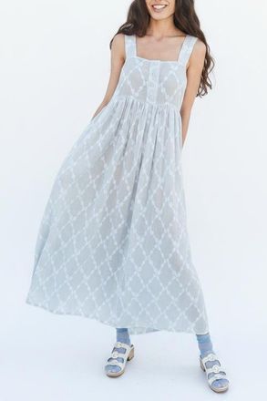 Ace & Jig Gabby Button-up Ankle Length Dress in Sonnet at Nordstrom, Size Xxx-Large