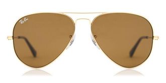 Ray-Ban RB3025 Aviator Large Metal 001/33 Mens Sunglasses Gold Size 58