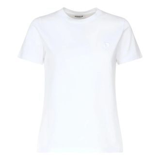 Dondup White T-shirt - female - Dondup - T-Shirts - White - S - Tops