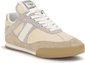 Chlo&eacute; Womens Kick Sneakers Dove Grey