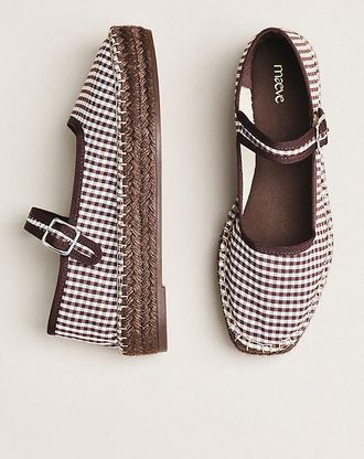 Maeve Mary Jane Espadrille Flats