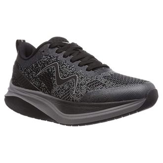 Mbt Huracan 3000 Textile Synthetic Mens Lace Up Trainers - Black Castlerock - Size:UK 10.5