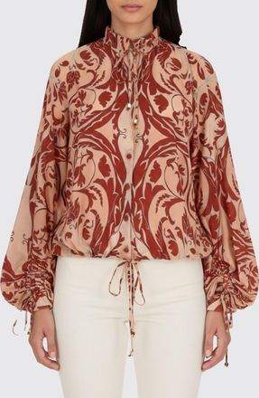 F.R.S. For Restless Sleepers Blusa F. R.S. For Restless Sleepers in seta con stampa