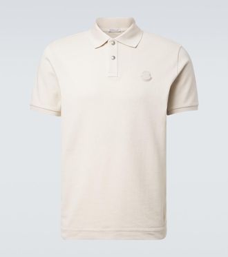 Moncler Polo in cotone con logo