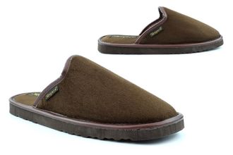 Generic Mens Mule Slippers Size 6 Boys Slippers Size 9 Mule Slipper Mens Lightweight Slipper Slip On Lightweight Sizes 6-12 Brown 7 UK