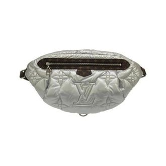 Louis Vuitton Pre-owned Monogram LV Pillow Maxi Nylon Bum Bag - Heren - Pre-owned - Grijs - Maat: ONE Size Nylon