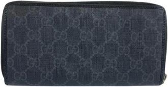 Gucci Pre-owned Wallets, female, Black, Size: ONE SIZE Pre-owned Leather wallets
