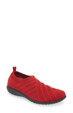 Naot Okahu Sneaker in Red Knit at Nordstrom, Size 10Us
