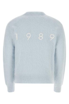 1989 STUDIO Skyblue Exterior: Mohair Nylon Wool Maglieria Sweater